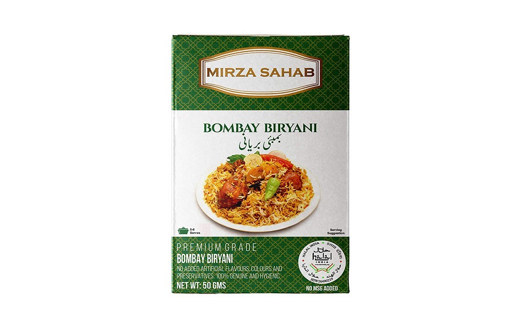 Mirza Sahab Bombay Biryani    Pack  50 grams